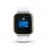 Garmin Venu Sq 2  Cream Gold / White Band