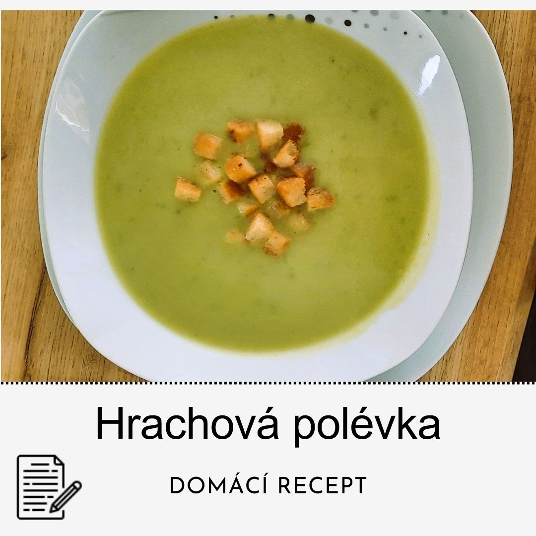 Krémová hrachová polévka