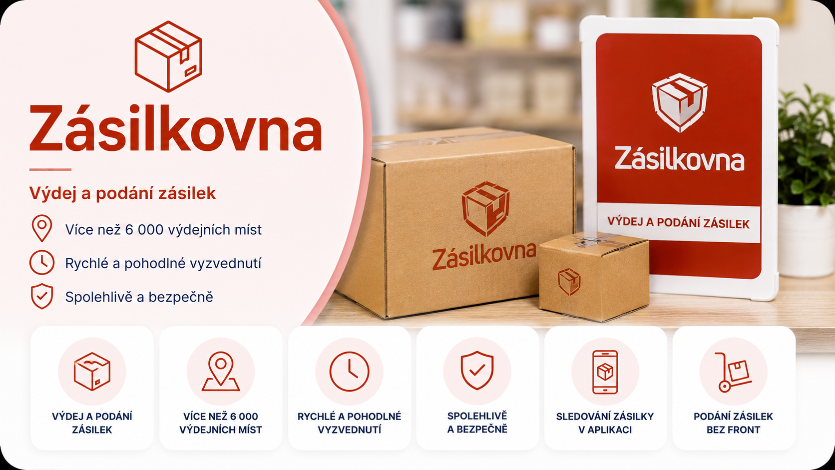 📦 Zásilkovna / Packeta Brno–Řečkovice
