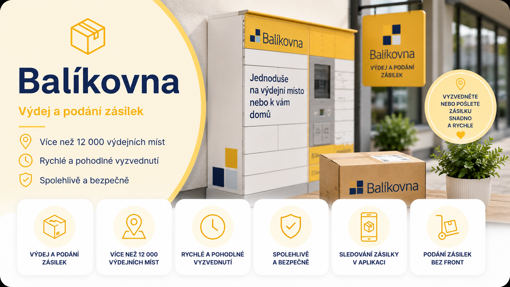 📦 Balíkovna Brno–Řečkovice