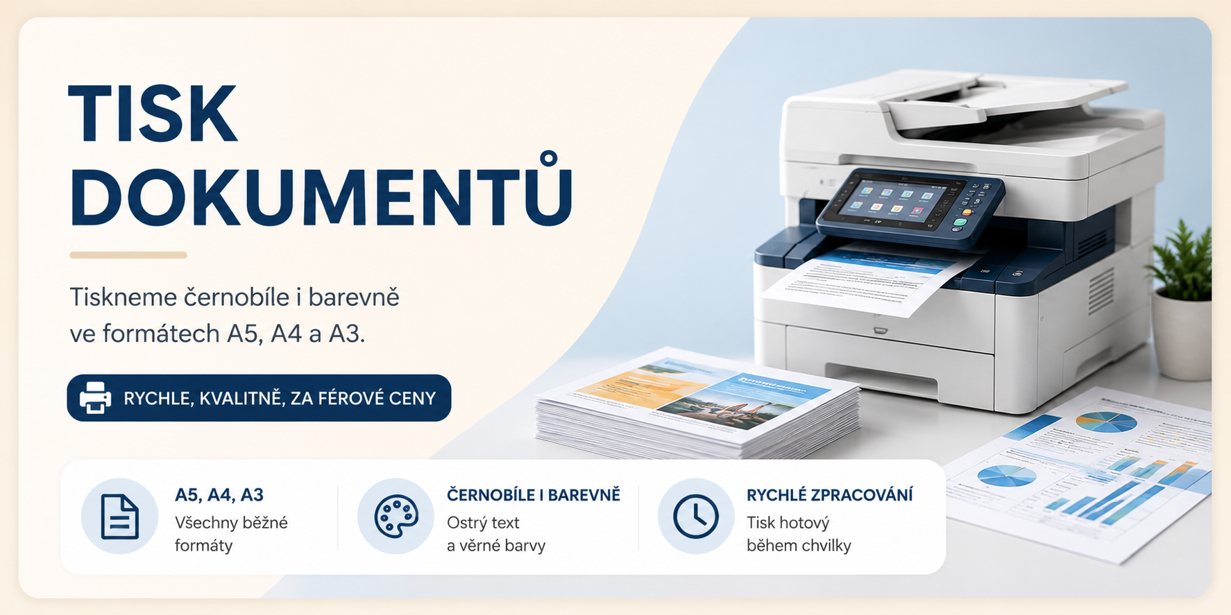 🖨️ Tisk dokumentů Brno–Řečkovice