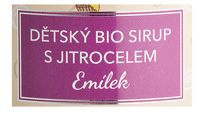 Jitrocelový sirup Nobilis Tilia