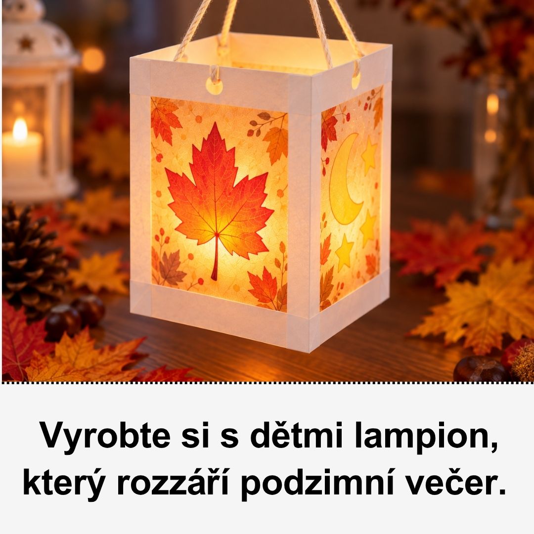Jak vyrobit lampion s dětmi? Jednoduchý návod z pečicího papíru