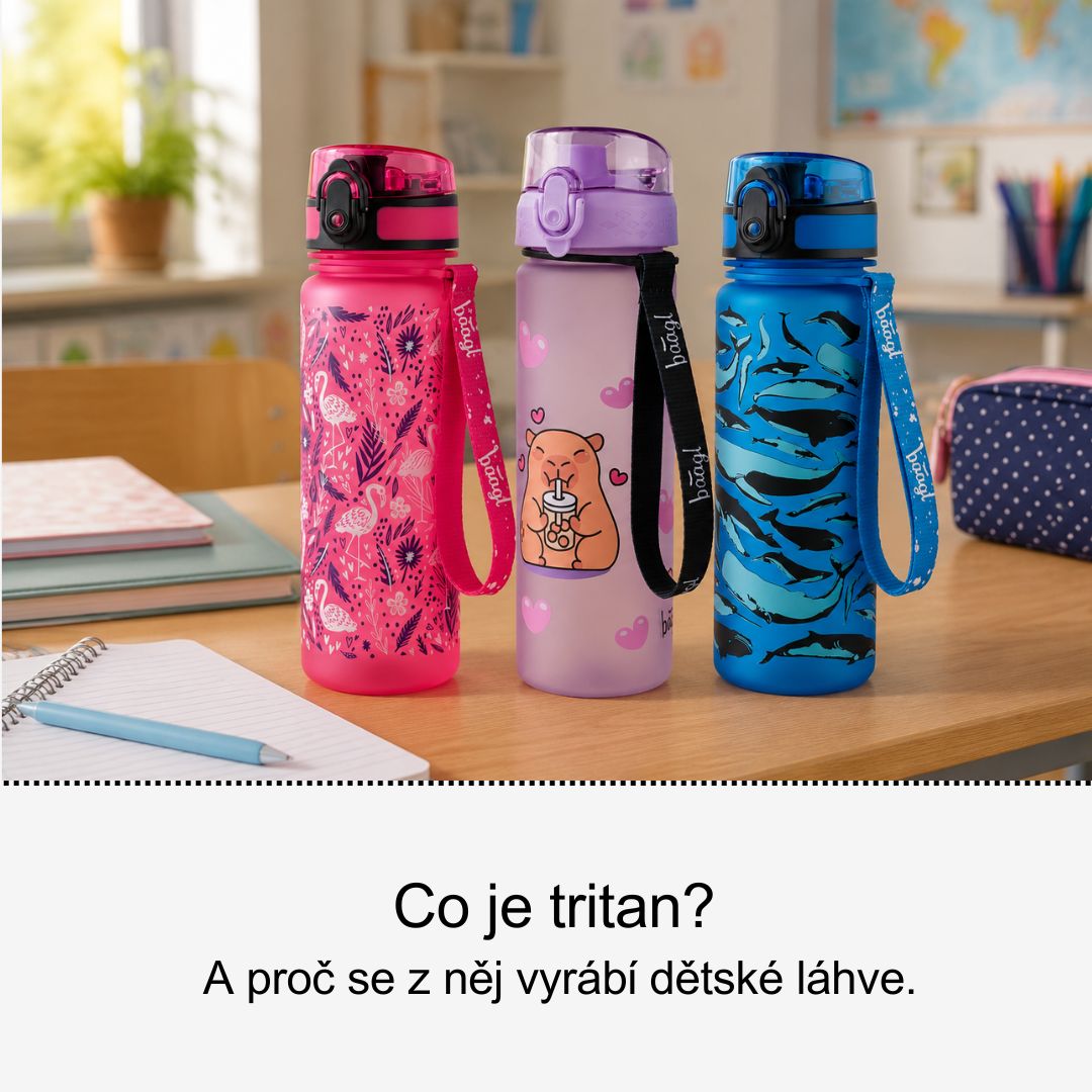 Co je tritan a proč se používá na dětské láhve?