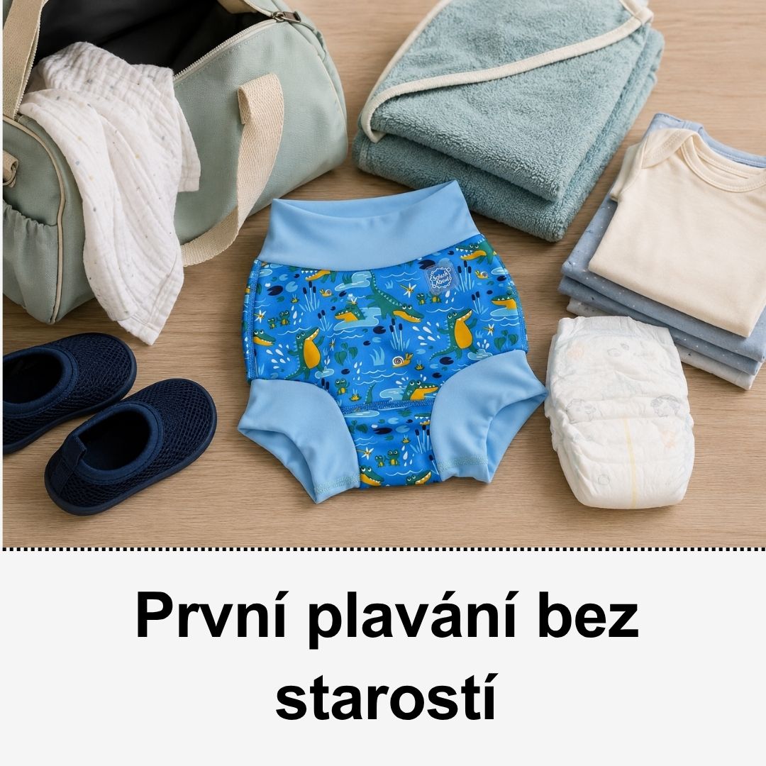 Co potřebuje miminko na kojenecké plavání? Kompletní seznam