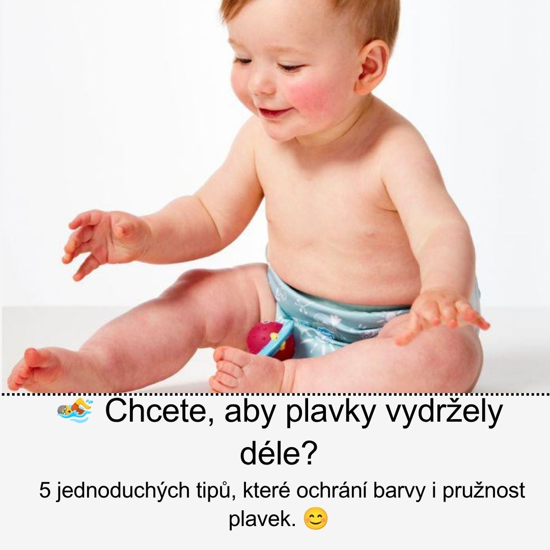 Jak pečovat o dětské plavky, aby vydržely co nejdéle