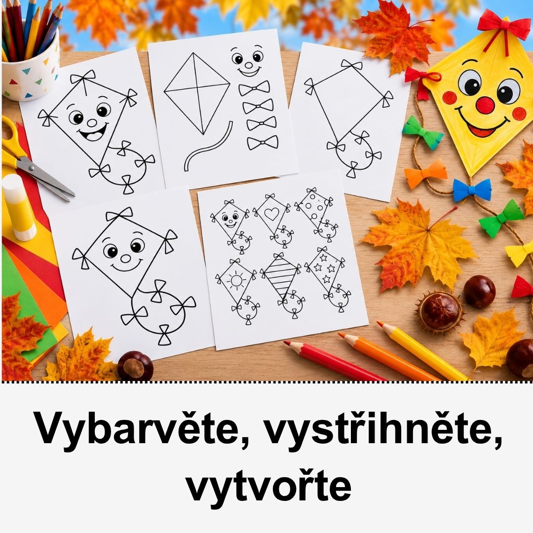 Drak – šablony k vytisknutí zdarma: omalovánka, vystřihování a tvoření