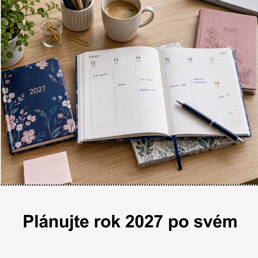 Jak vybrat diář na rok 2027? Týdenní, denní nebo měsíční