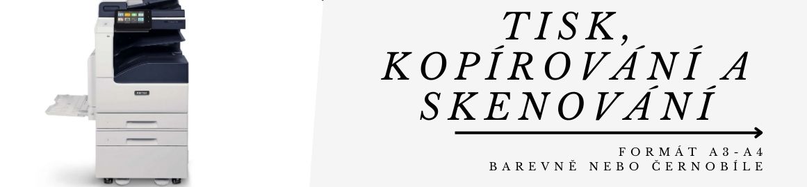 Tisk kopírování a skenování Brno Řečkovice