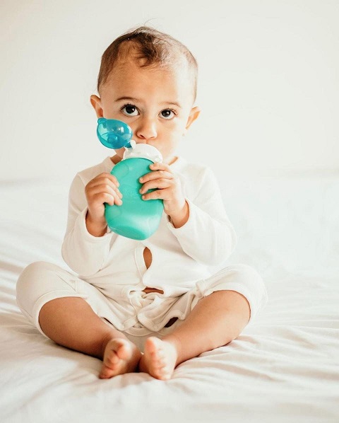 Kapsička na přesnídávku Squeasy Gear 180 ml