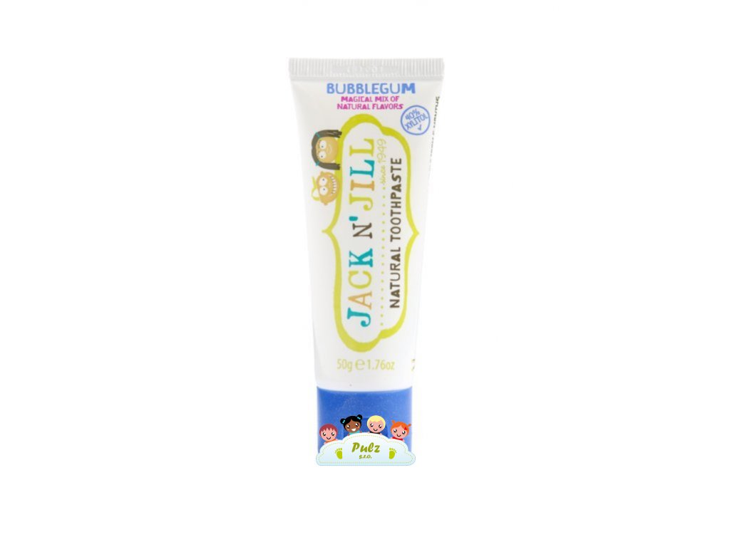 Jack n´Jill Dětská zubní pasta - žvýkačka BIO (50 g)4471030289 pasta zvykacka