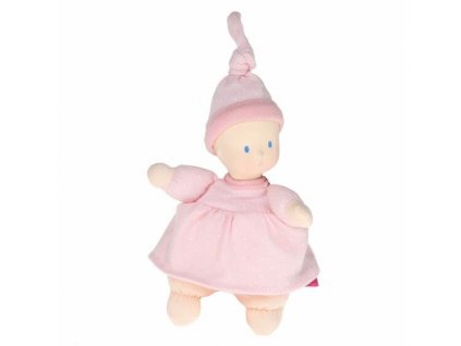 Mini panenka miláček -15cm Růžová