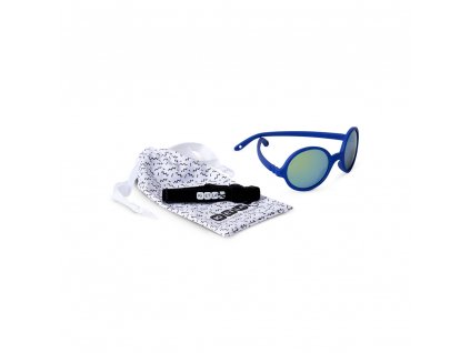 KiETLA dětské sluneční brýle RoZZ 2-4 roky - Reflex Blue