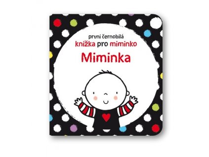 4558 prvni cernobila knizka pro miminko miminka