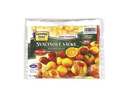 Mikrotenové svačinové sáčky 16x24cm. balení 50ks