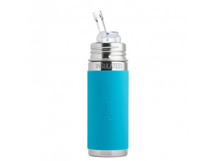 1 Pura termo flasa so slamkou 260ml Aqua preview