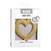 BIBS Baby Bitie kousátko - Heart Mustard
