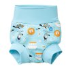 Nové Kojenecké plavky Happy Nappy - zvířátka, modrá - XL