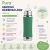 Pura® nerezová kojenecká láhev 325 ml / mint