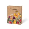 Taška MFP dárková S LUX KRAFT mix č.2 110x135x65 tulipány