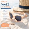KiETLA sluneční brýle WaZZ 2-4 roky / apricot