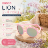 KiETLA dětské sluneční brýle LION 2-4 roky / bubble-gum