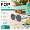 KiETLA sluneční brýle POP 4-7 let / black-lagoon