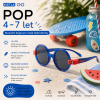 KiETLA sluneční brýle POP 4-7 let / navy-red