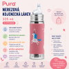 Pura® nerezová láhev s pítkem 325 ml / unicorn