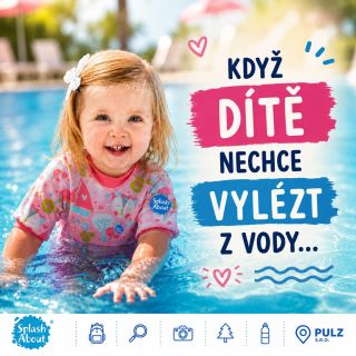 💦 Když dítě nechce vylézt z vody ven... „Ještě chvilku.“ „Ještě jeden skok.“ „Teď už opravdu jdeme.“ A o 20 minut později?...