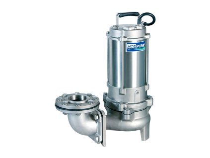 HCP 80SFU22.2 400V SUS316 kalové čerpadlo s káblom