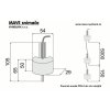 MAVE PSV-2 ponorná sonda do vrtu dvojitá - 15 + 5m