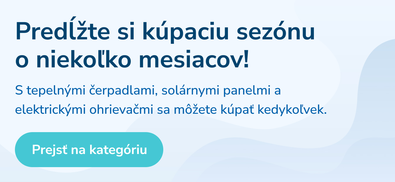 Ohrievanie bazénu