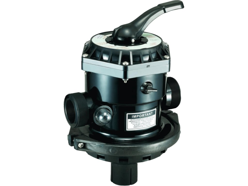 6-cestný ventil vrchný 1 1/2” pre filter Basic