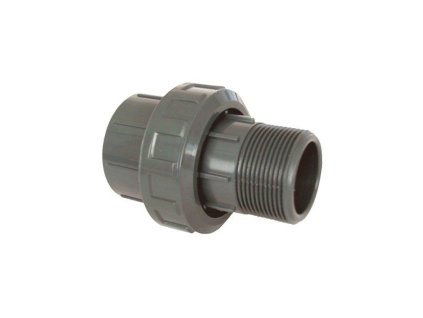 PVC tvarovka – šróbenie 25 × 3/4" ext. (lepenie/závit)