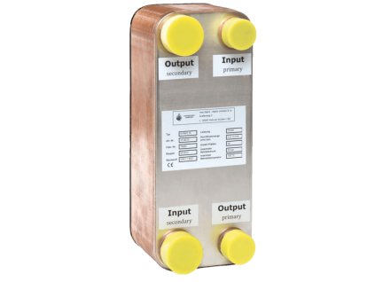 Doskový výmenník D-PWT 75 kW / 55°C spájkovaný