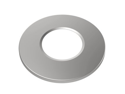 Design krytka kruhová - nehrdzavejúca oceľ (pre osvetlenie Acis)