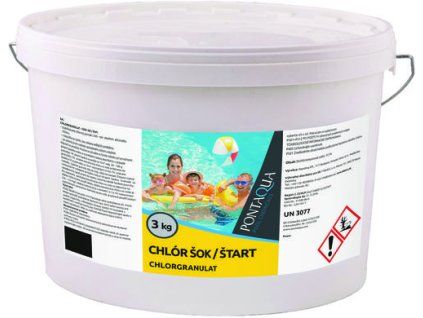 Pontaqua Chlór šok - štart 3kg