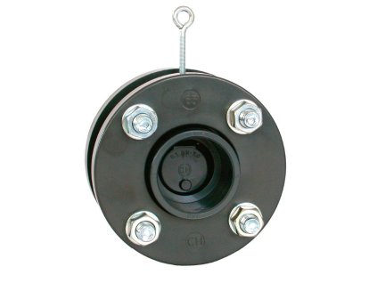 Spätná klapka s prírubami a manžetami – 250 mm