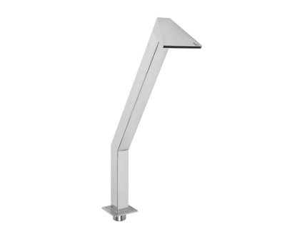 Chrlič Kačer – 400 mm, nerez, pripojenie 63 mm, zrkadlový lesk