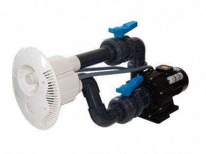 Protiprúd V-Jet – 66 m3/h, 230 V, 2,2 kW, pre fóliové a predvyrobené bazény, potrubie d=75 mm