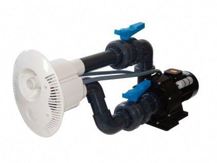 Protiprúd V-Jet – 66 m3/h, 400 V, 2,2 kW, pre fóliové a predvyrobené bazény, potrubie d=75 mm