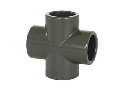 PVC tvarovka – kríž 50 mm
