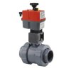 Dvojcestný guľový ventil s pohonom BB - D90