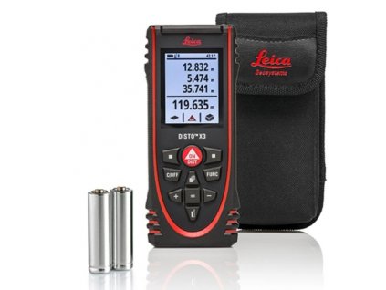 Laserový dálkoměr Leica, Disto X3 + brýle a terčík