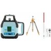 Rotační laser Hedü S3+stativ s klikou a lať