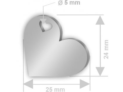 šikme 25x24 + srdce