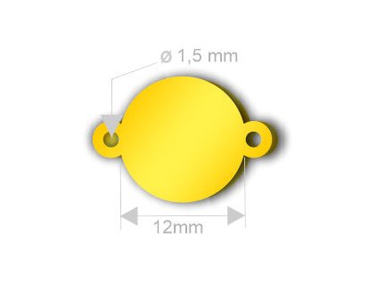 Zlatý kruh 12 mm