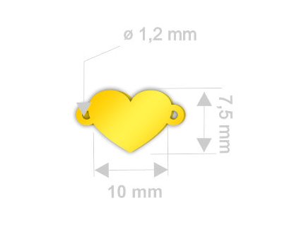 srdce 10x7,5