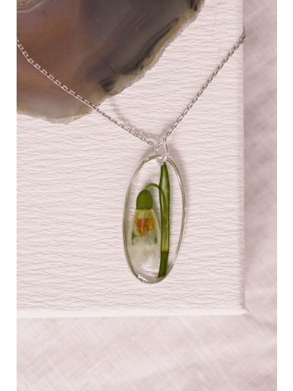 Náhrdelník - Sněženka